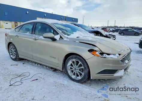 2017 Ford Fusion Se Hybrid z USA, uszkodzony, nr VIN 3FA6P0LUXHR381037